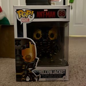 Used Funko Pop! Marvel Ant-Man Yellowjacket (86) Vinyl Bobble-head
